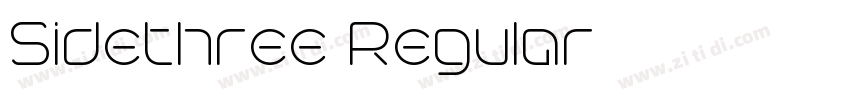 Sidethree Regular字体转换 Sidethree Regular字体转换